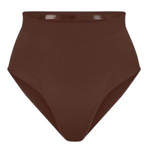 NWOB Skims Size S/M Cocoa Brown Seamless Sculpt Mid Waist Brief Shapewear Kim K